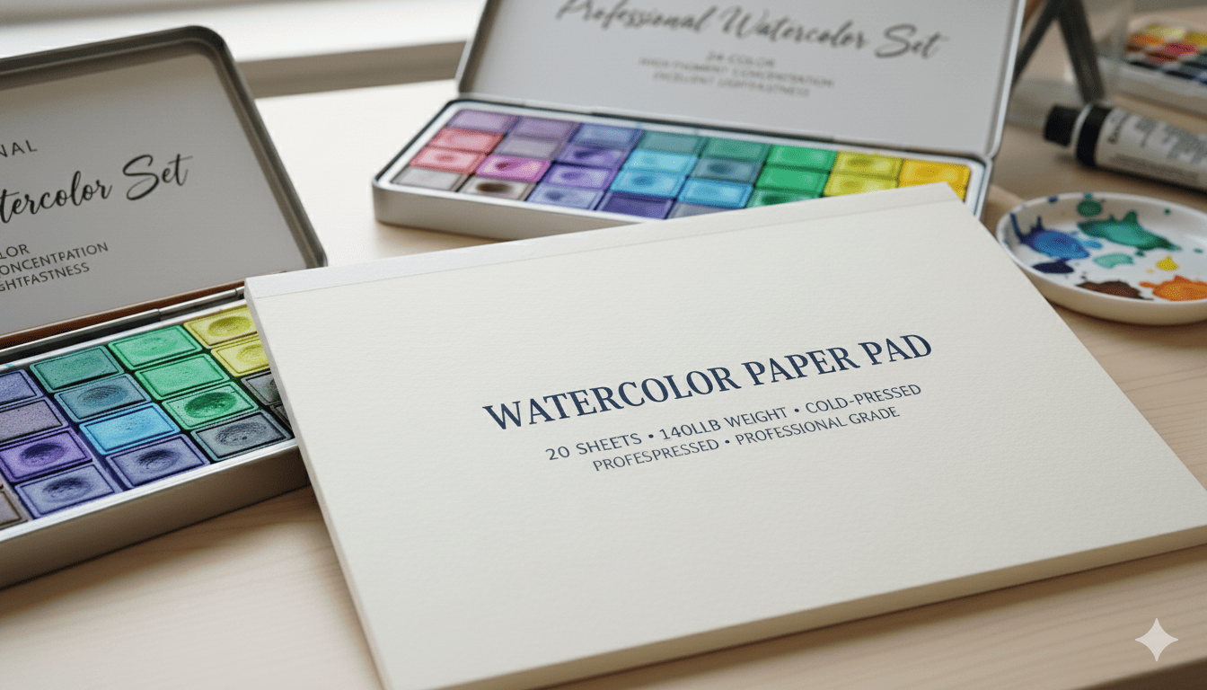 Watercolor paper pad
